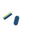 Mini Buffer Mattoncini Blu/Giallo