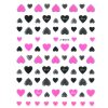 Sticker Cuori Neon Pink