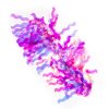 Effetto Aurora Glass Viola Waves