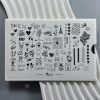 SAGA - PIASTRA PER STAMPING n.05 - LOVE