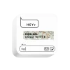 HEY LOVE - COIN GEL - GOLD WHITE - 5gr