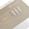 HEY LOVE - SOFT GEL TIPS - COFFIN MEDIUM - 500pcs