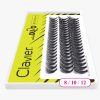 CLAVIER - CIGLIA A CIUFFETTI - DOPPIO VOLUME - DU2O -MIX 8-10-12