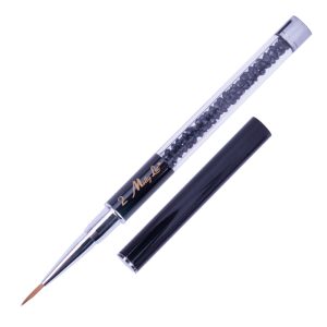 Pennello Nail Art Swarovski Nero 10mm n.2 Molly Lac