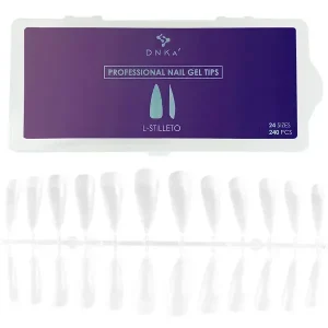 DNKA - TIP IN GEL - L STILETTO240pcs