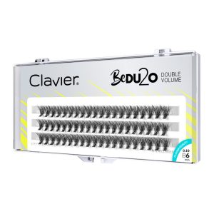 CLAVIER - CIGLIA A CIUFFETTI - DOPPIO VOLUME - BEDU2O - 6mm