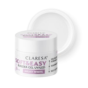 CLARESA - Soft&Easy Builder Gel 12ml Milky White