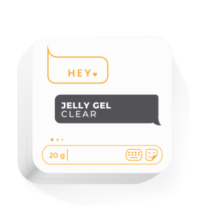 HEY LOVE - JELLY GEL CLEAR - 20gr