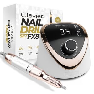 CLAVIER - FRESA PER UNGHIE - FX 850 - WHITE-GOLD