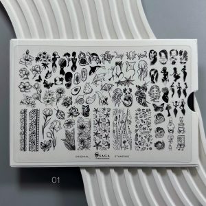 SAGA - PIASTRA PER STAMPING n.01 - SEA