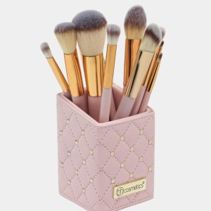 Set Pennelli Makeup 12pcs - Rosa