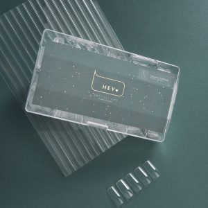 HEY LOVE - SOFT GEL TIPS - SQUARE MEDIUM - 500pcs