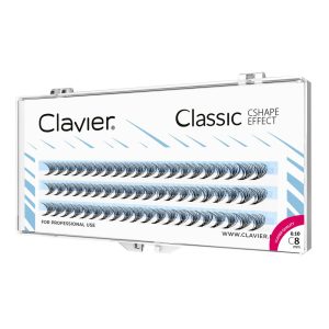 CLAVIER - CIGLIA A CIUFFETTI - CLASSIC - 8mm