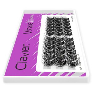 CLAVIER - CIGLIA A CIUFFETTI - VSHAPE XTREME - 14mm