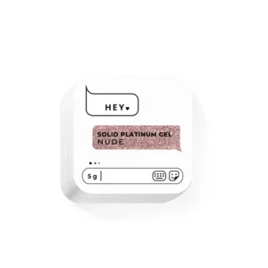 HEY LOVE - SOLID PLATINUM GEL - NUDE - 5gr