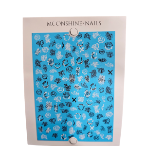 MOONSHINE - Sliders Graffiti Mix - Black and White