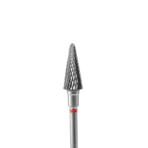 STALEKS - Punta Fresa Carbide Cono Rosso 6mm/14mm