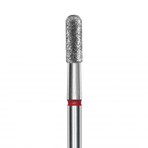 STALEKS : Punta Fresa Diamantata Cilindro Rosso