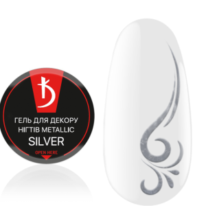KODI - METALLIC GEL - SILVER - 4gr