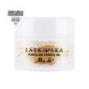 Porcelain Sparkle Gel LASKOVSKA Light Nude 50ml Molly Lac