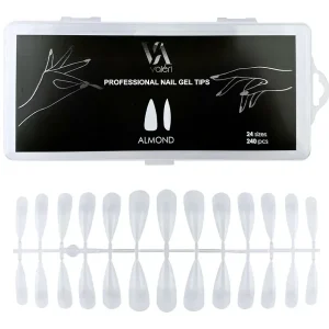 VALERI - GEL TIPS - ALMOND - 240pcs