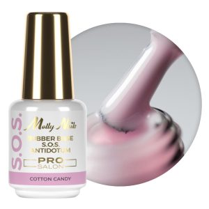 MOLLY NAILS - BASE SOS ANTIDOTUM - COTTON CANDY 15gr