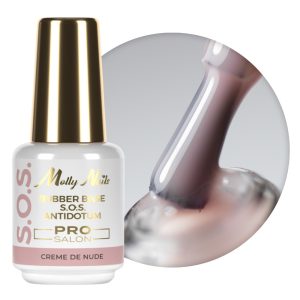 MOLLY NAILS - BASE SOS ANTIDOTUM - CREME DE NUDE - PRO SALON 15gr