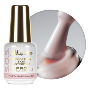 MOLLY NAILS - BASE SOS ANTIDOTUM - FLUFFY MARSHMALLOW - PRO SALON 15gr