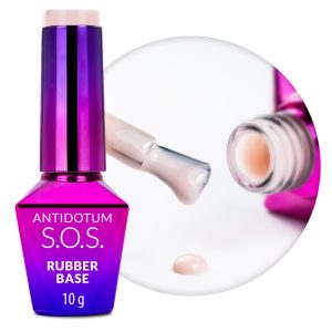 MOLLY NAILS - BASE SOS ANTIDOTUM - FLUFFY MARSHMALLOW 10gr