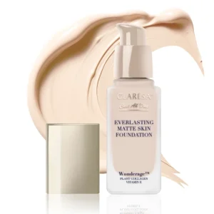 CLARESA - CARE ALL DAY - FONDOTINTA EVERLASTING MATTE - LIGHT BEIGE