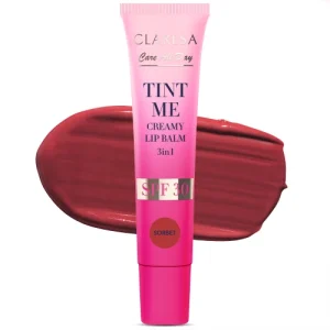 CLARESA - TINT ME SORBET - BALSAMO LABBRA COLORATO 3in1 con SPF30
