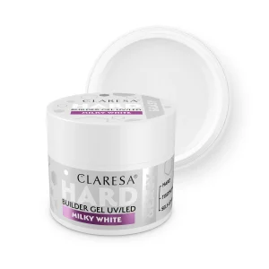 CLARESA - HARD & EASY BUILDER GEL - MILKY WHITE- 12gr