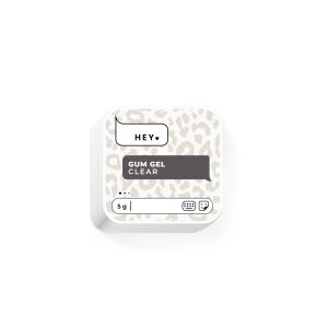 HEY LOVE - GUM GEL CLEAR - 5gr