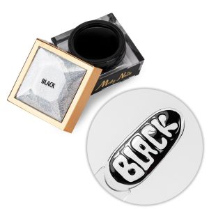 MOLLY NAILS - CREATIVE FLOW COLOR GEL - BLACK- 5ml