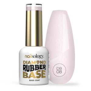 CLAVIER - DIAMOND RUBBER BASE - DB08 PEARLY BRIDE - 8ml
