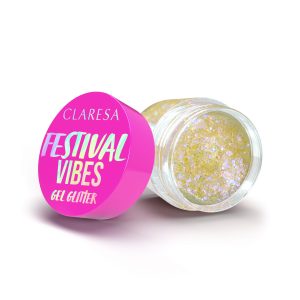 CLARESA - GEL GLITTERATO - FESTIVAL VIBES 01 - 9,5gr