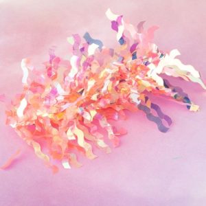 Effetto Aurora Glass Arancione Waves