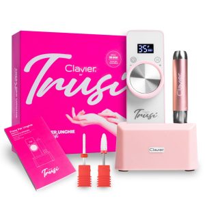 CLAVIER - FRESA PER UNGHIE PORTATILE By TRUSI - PINK