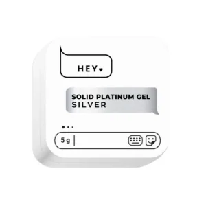 HEY LOVE - SOLID PLATINUM GEL - SILVER - 5gr