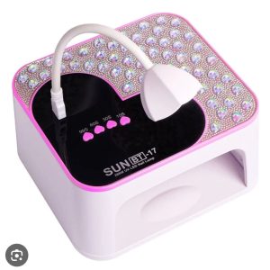 Lampada UV/LED 288W – 45 LED + Mini Torcia LED Inclusa FUCSIA
