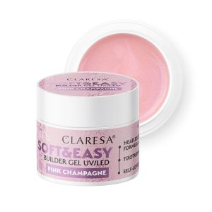 CLARESA - Soft&Easy Builder Gel 12ml Pink Champagne/Blinking Pink