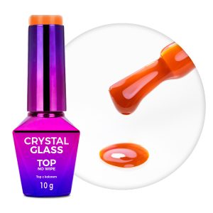 MOLLY NAILS - TOP CRYSTAL GLASS - ORANGE PUMPKIN - 10ml