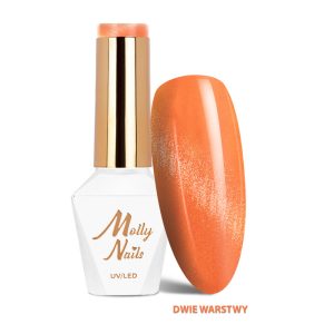 MOLLY NAILS - CAT EYE - PASTEL TANGERINE n.276 - 8ml