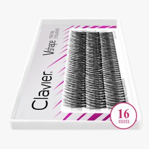 CLAVIER - CIGLIA A CIUFFETTI - VSHAPE - 16mm